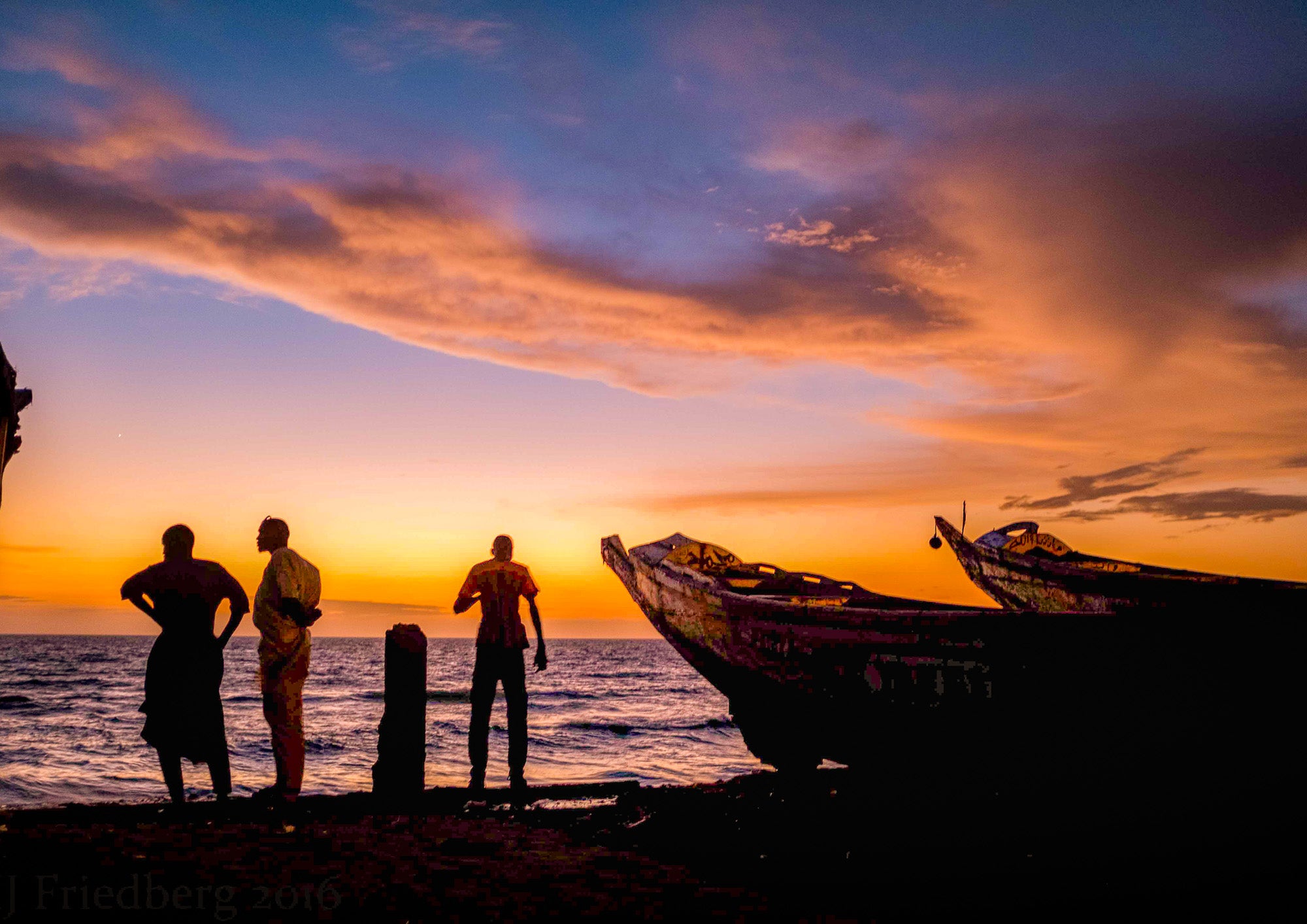 Waiting for the crossing
