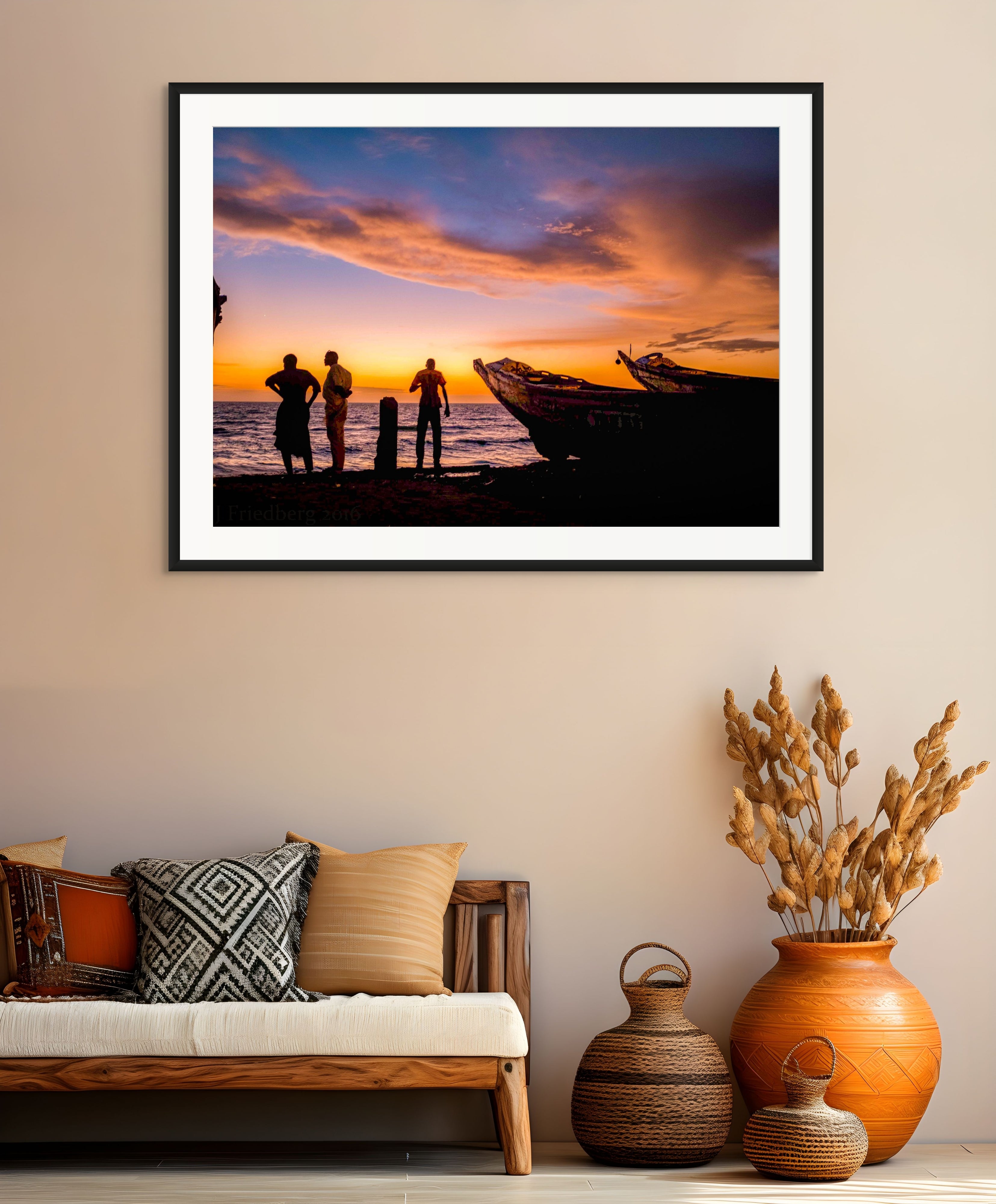 Waiting for the crossing